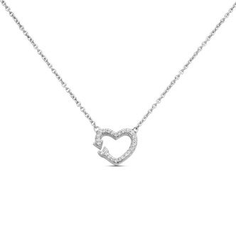 1 - Woman necklace Silver 925 Stroili finished heart 1664638