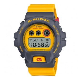 1 - Casio G-Shock 90's Sport yellow man watch DW-6900Y-9ER resin case and strap