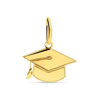 1 - Yellow Gold Graduation Hat Pendant Stroili Fancy 1425318