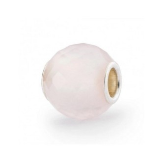 1 - Trollbeads Quarzo Rosa TSTBE-00031 Argento 925