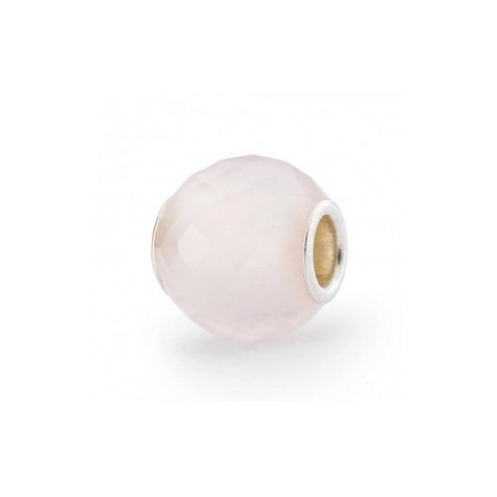 1 - Trollbeads Quarzo Rosa TSTBE-00031 Argento 925