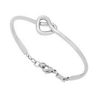 1 - Bracciale donna nodo Breil B&ME rigido acciaio TJ3315