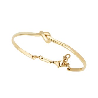 1 - Breil B&ME golden knot woman bracelet TJ3335 steel bangle