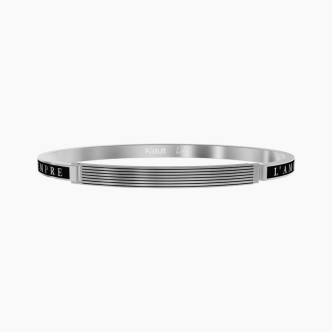 1 - Kidult man bracelet family Father Son 732129 316L steel with plate