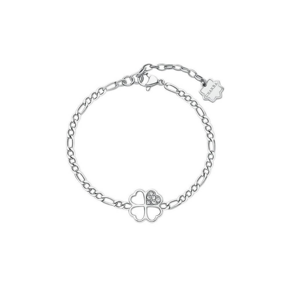 1 - Bracciale donna quadrifolgio Chakra Brosway BHKB141 acciaio 316L