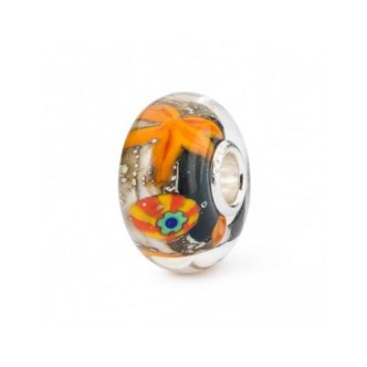 1 - Trollbeads Armonia Marina TGLBE-20356 925 silver and multicolor glass