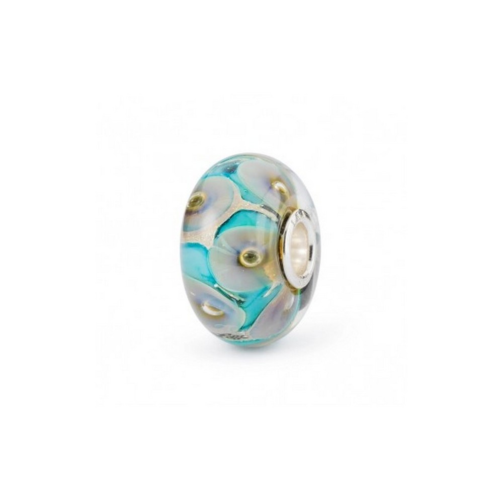 1 - Trollbeads Cielo da sogno TGLBE-20354 Argento 925 e vetro blu