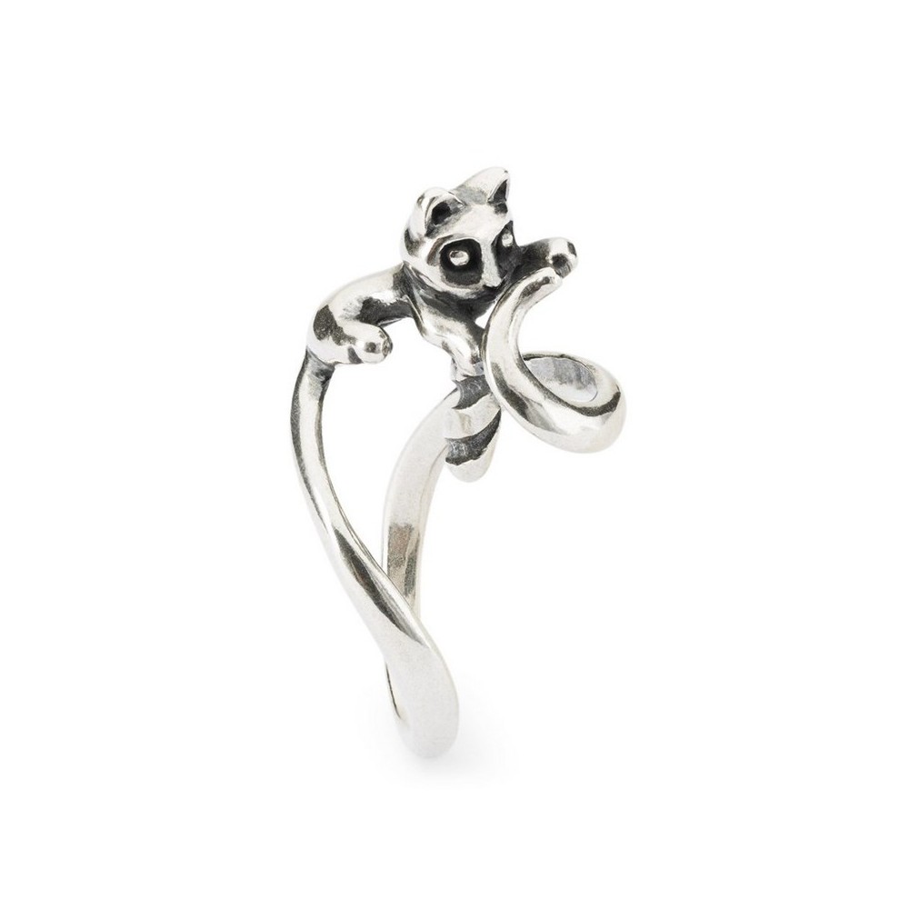 1 - Trollbeads ring cat in love TAGRI-00541 Silver meas. 14