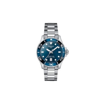 1 - Orologio Tissot Seastar 1000 40 mm solo tempo fondo blu T120.410.11.041.00