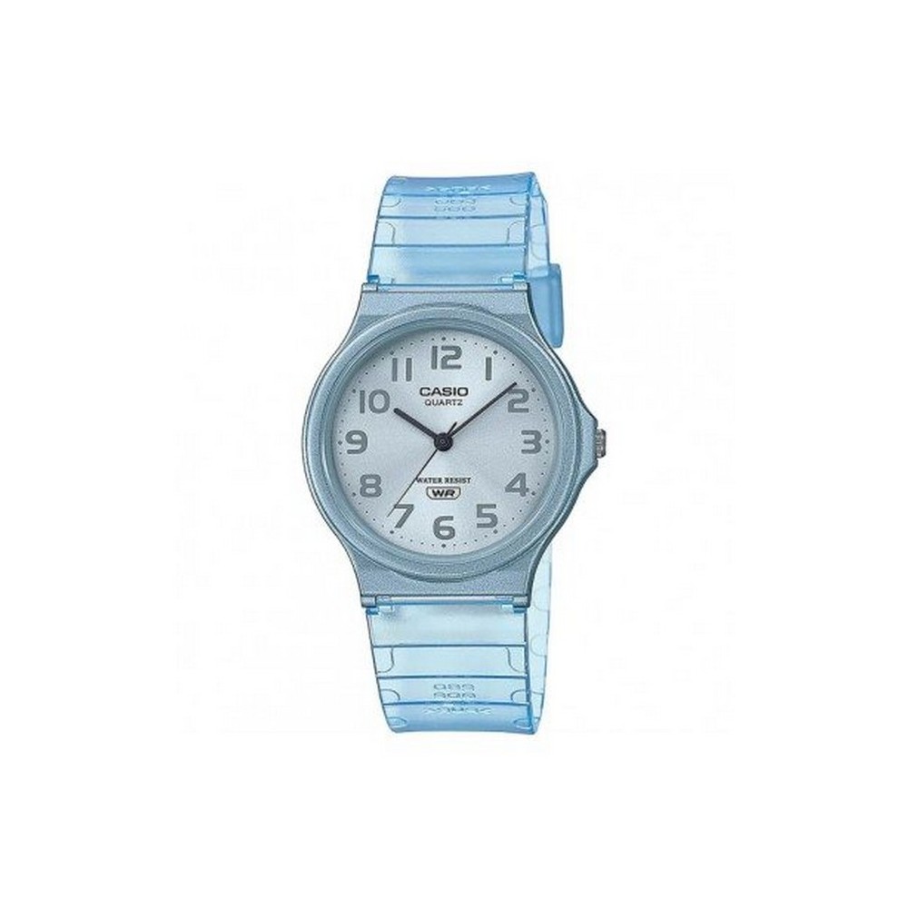 1 - Orologio digitale uomo Casio Trasparente Vintage Round azzurro LA-20WHS-2BEF resina