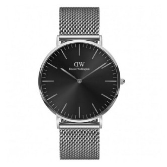 1 - Daniel Wellington Classic Onyx black man watch only time DW00100629