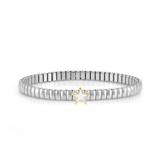 1 - Bracciale stella donna Nomination X TE acciaio con madreperla 046009/129