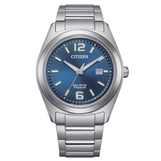 1 - Citizen Supertitanium man watch AW1641-81L blue background