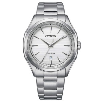 1 - Orologio uomo Citizen Elegant Eco Drive grigio acciaio AW1750-85A