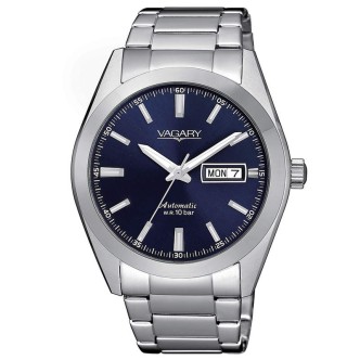 1 - Vagary by Citizen G.Matic 101 automatic men's watch blue background IX3-211-71