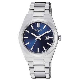 1 - Orologio donna solo tempo Vagary by Citizen Timeless Lady blu IU3-118-71