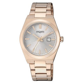 1 - Orologio donna solo tempo Vagary by Citizen Timeless Lady rosato IU3-126-11