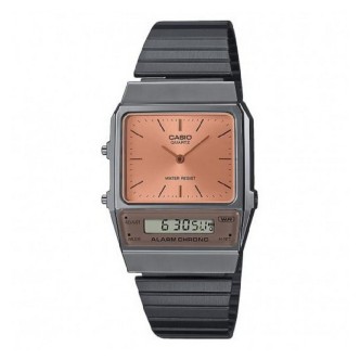 1 - Orologio Casio Vintage Edgy grigio rettangolare AQ-800ECGG-4AEF cassa e cinturino resina