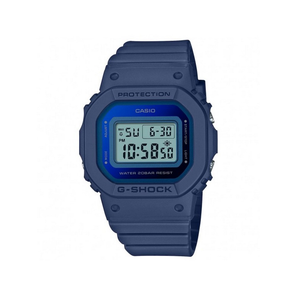 1 - Casio G-Shock blue watch GMD-S5600-1ER resin case and bracelet