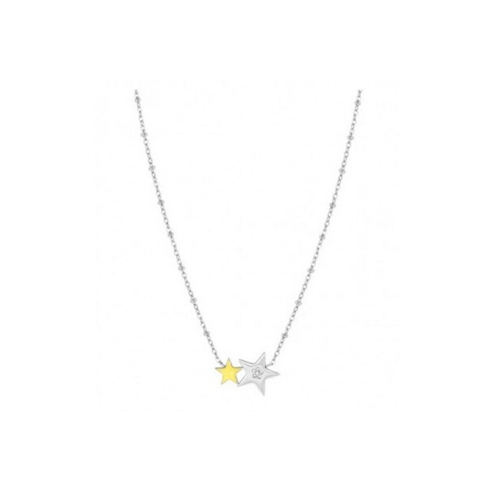 1 - Star necklace Nomination Happyworld 028411/023 steel with zircons