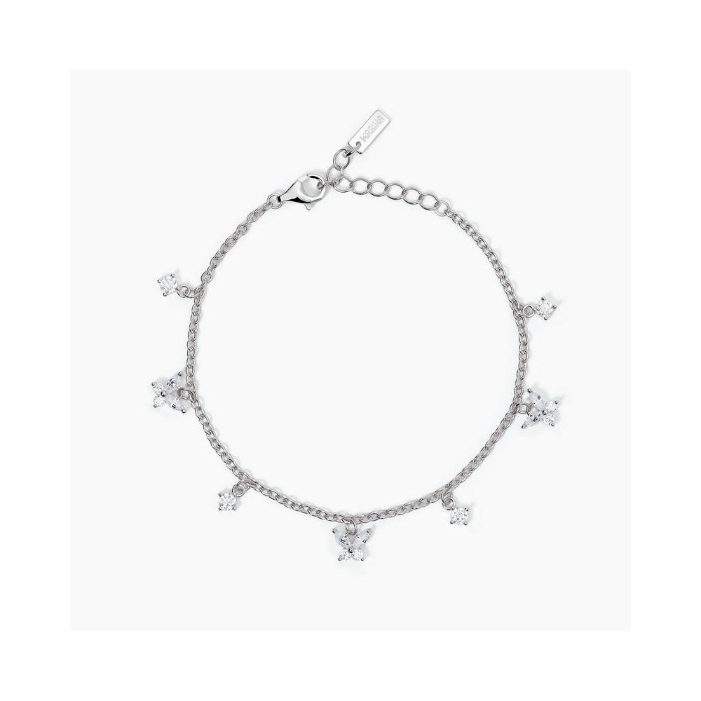 1 - Bracciale donna Mabina Argento con cristalli bianchi 533660