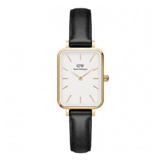 1 - Daniel Wellington woman watch Quadro Sheffield DW00100559 steel leather strap