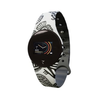 1 - Techmade white Aztec woman smartwatch TM-FREETIME-AZT silicone