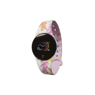 1 - Girl's smartwatch Techmade Funny pink with silicone bears TM-FREETIME-FUN4