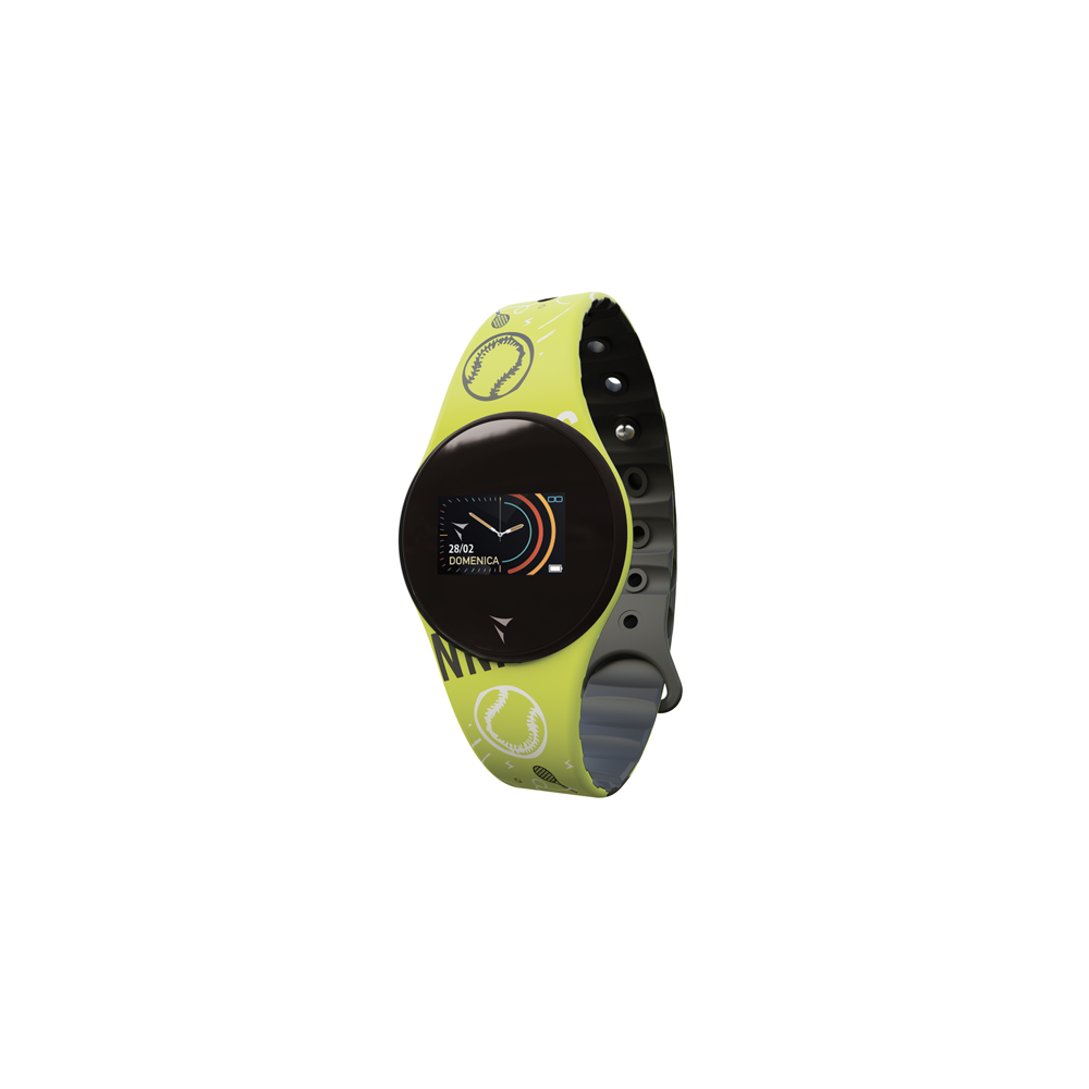 1 - Techmade Sport child smartwatch tennis yellow TM-FREETIME-SPT3 silicone