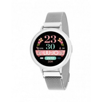 1 - Smartwatch donna Liu Jo Eye grigio SWLJ055 acciaio Maglia Milano