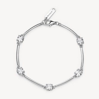 1 - Bracciale Brosway Fancy Argento 925 con zirconi FIW05 semirigido