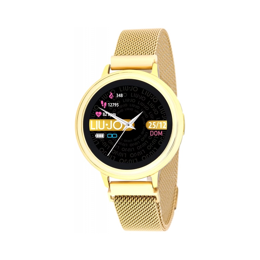 1 - Smartwatch donna Liu Jo Eye dorato SWLJ056 acciaio Maglia Milano