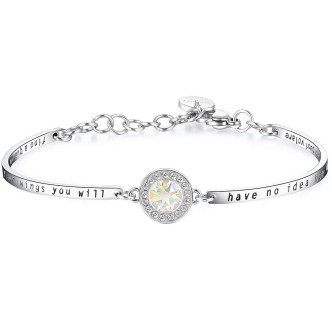 1 - Bracciale Brosway BHK155 in acciaio 316L con cristalli Swarovski collezione Chakra