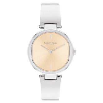 1 - Orologio donna Calvin Klein Sculptural grigio 25200311 rigido