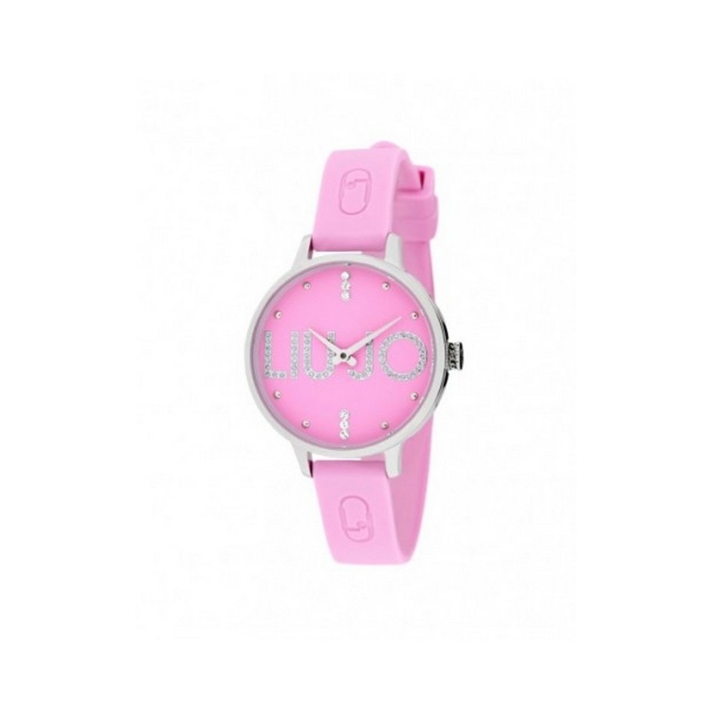 1 - Orologio donna Liu Jo Couple Fresh rosa TLJ2174 acciaio con cristalli