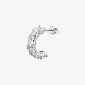 1 - Monorecchino cerchietto Brosway Fancy Argento 925 con zirconi FIW15