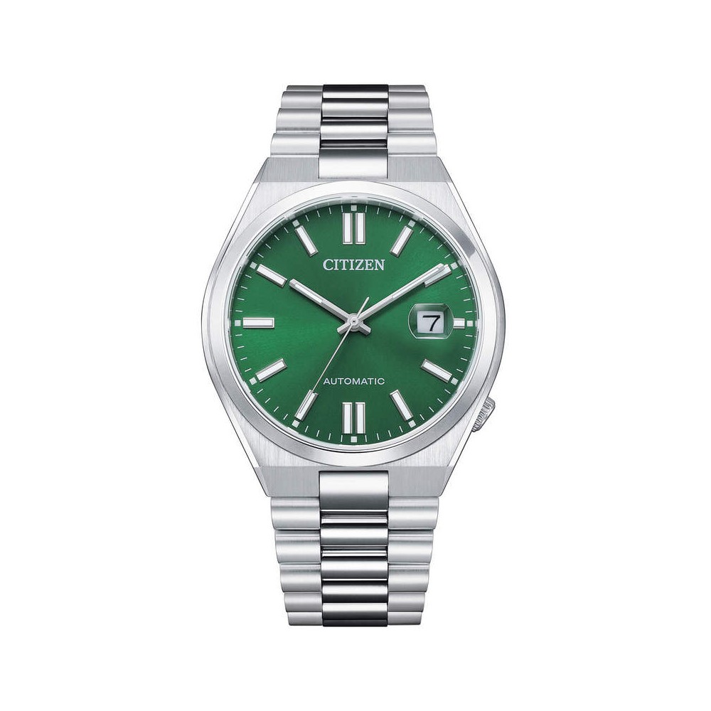 1 - Citizen Automatic Tsuyosa men's watch green background NJ0150-81X