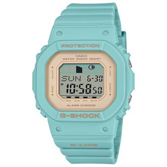 1 - Casio G-Shock Classic Style light blue unisex digital resin strap watch GLX-S5600-3ER