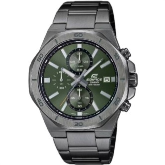 1 - Casio Edifice men's chronograph watch black EFV-640DC-3AVUEF steel