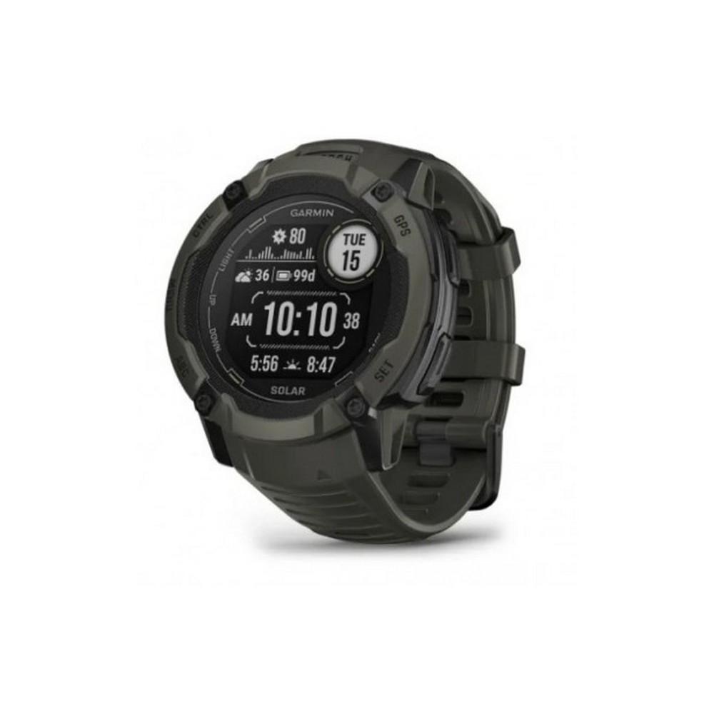 1 - Garmin Instinct 2X Solar Gray 010-02805-05 Silicone Smartwatch