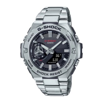 1 - G-Shock watch Casio GST-B500D-1AER gray steel G-Steel collection