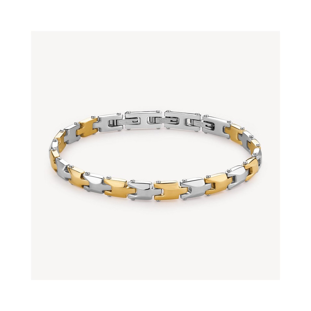 1 - Brosway Backliner bicolor steel bracelet BBC21.