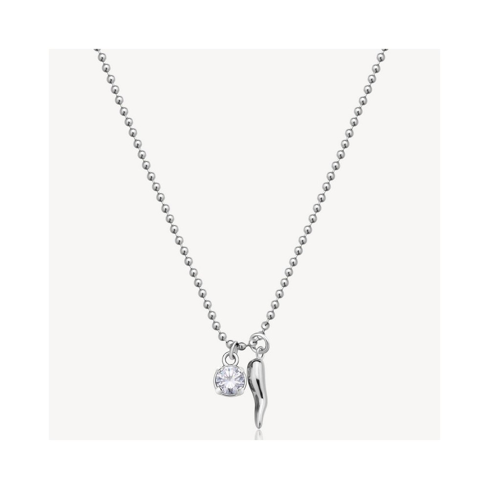 1 - Brosway woman necklace DESIDERI light point and horn BEIN008 316L steel.