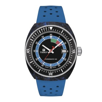 1 - Tissot Sideral blue Powermatic 80 Superluminova T145.407.97.057.01 men's watch