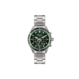 1 - Breil Chrono Gent chronograph man watch green EW0638 steel