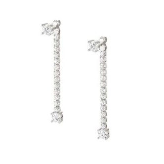 1 - CHIC&CHARM Nomination silver pendant earrings for women 148637/010.