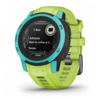 1 - Garmin uomo Instinct 2S  Surf Edition Waikiki giallo 010-02563-02 cinturino silicone