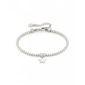 1 - CHIC&CHARM woman star bracelet Nmination 148636/031 silver.