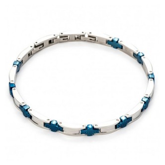 1 - Bracciale uomo 4 US Paciotti acciaio 4UBR5104