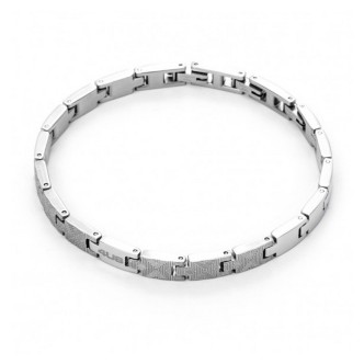 1 - 4 US Paciotti steel bracelet for men 4UBR5105.